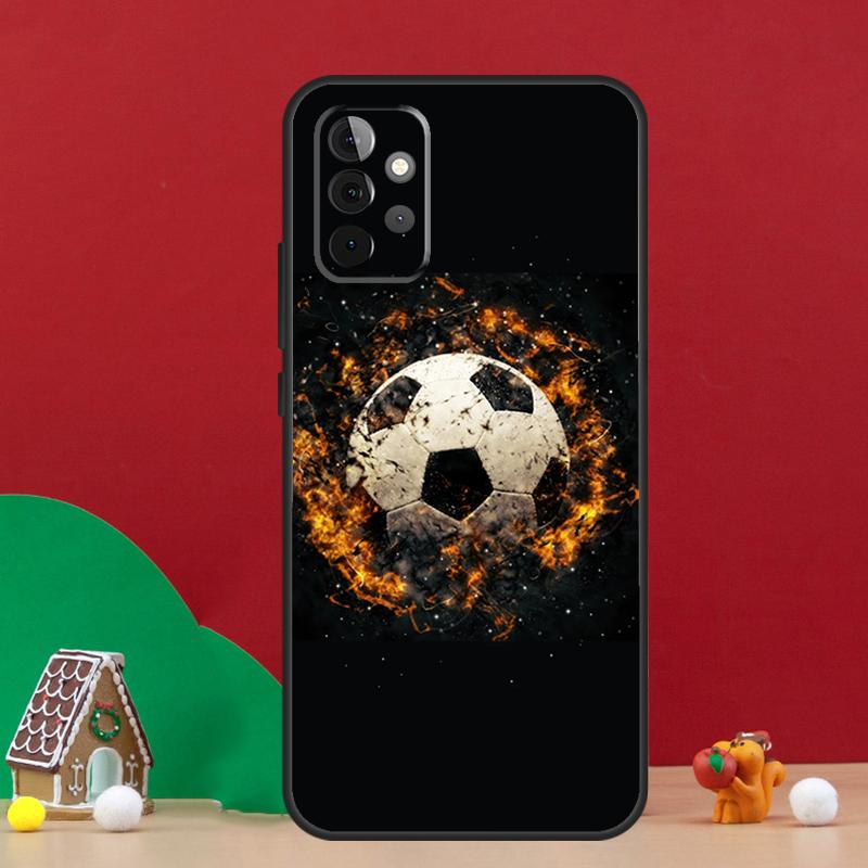 Чехол для футбольного мяча для Samsung Galaxy A55 A52 A32 A12 A33 A06 A16 A26 A36 A56 A15 A53 A13 A34 A54 A14 A17