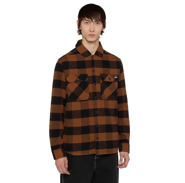 Dickies Sacramento рубашка с длинным рукавом