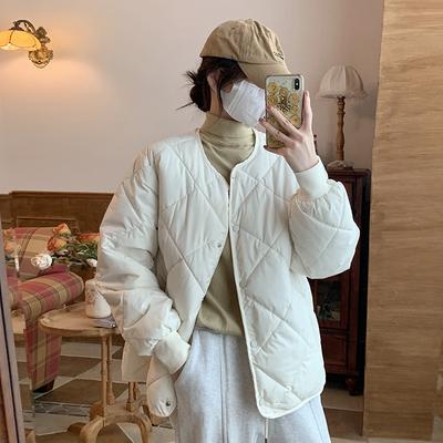 Зимняя свободная хлопковая куртка Универсальная хлопковая куртка для женщин