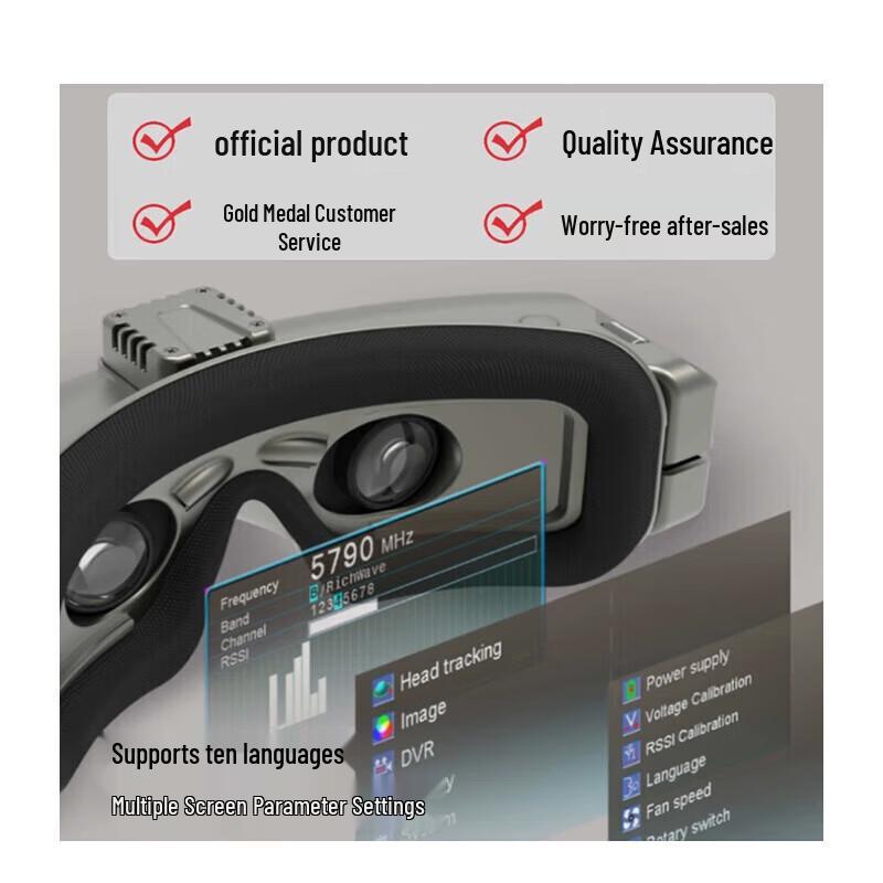 SKY04X Pro FPV Goggles with DVR