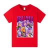 A1208 Детская футболка с короткими рукавами и принтом Kpop Rumi Zoey Mira для мальчиков и девочек