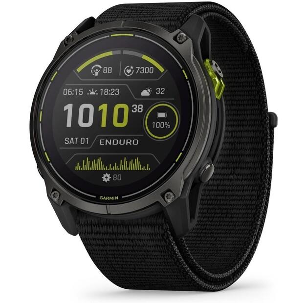 Умные часы Garmin Enduro 3 51mm с GPS серые