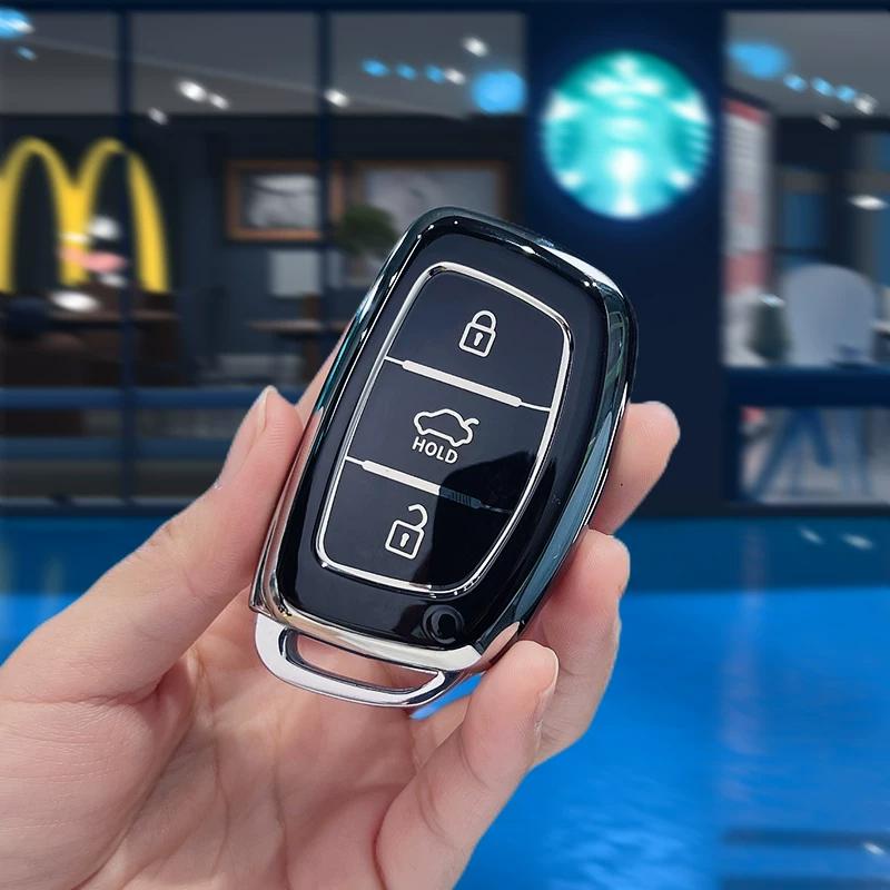 Силиконовый чехол для смарт-ключа Hyundai Ix35 I40 I20 I10 Tucson Elantra Creta Sonata Ioniq Accent Creata