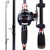 Набор удочек и катушек 11 + 1BB, катушка для приманки, окунь, пресноводная соленая вода, рыболовные снасти для путешествий на открытом воздухе