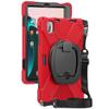 Portable Tablet Cases for 11.0'' Xiaomi Pad 5/Pad 5 Pro 5G Case Mi Pad5 Cover Shockproof Fundas Silicone+PC Rotate Stand Shell