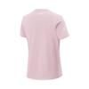 Li Ning Cool Tea T Comfortable Casual Simple Round Neck Pullover Short Sleeve T-Shirt Women Tops Milk-Stone-Pink ATSV264-5