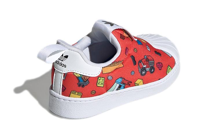 Adidas Originals Abrasion Resistant Abrasion Resistant Low top Toddler Shoes Red Infant And Toddler GX3287