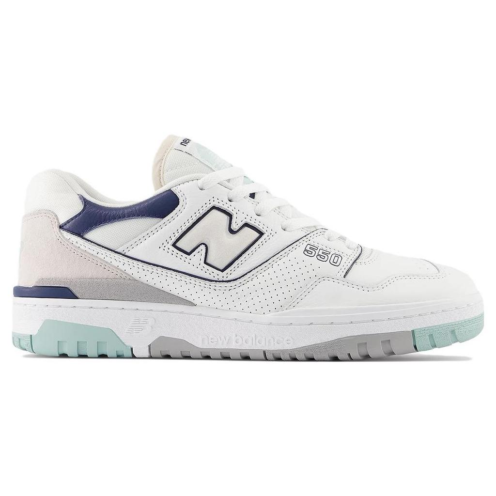 New Balance Кроссовки унисекс 550 White Winter Fog Темно-синие BB550WCA