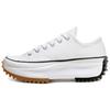 Run Star Hike Low White Unisex Sneakers Black Gum 168817C