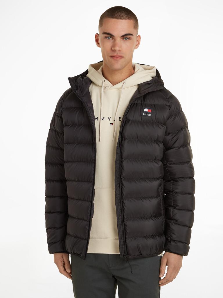 Winter Jacket Tommy Hilfiger TJM Hooded LT Down Jacket (DM0DM17882) Black