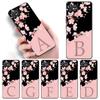 Чехол для Realme 8 C21y GT Neo 2 3 8i C21 7 C11 6 C12 C35 C3 GT 9 Pro C12 TPU чехол для телефона Custom Cherry Blossom Flower Initial