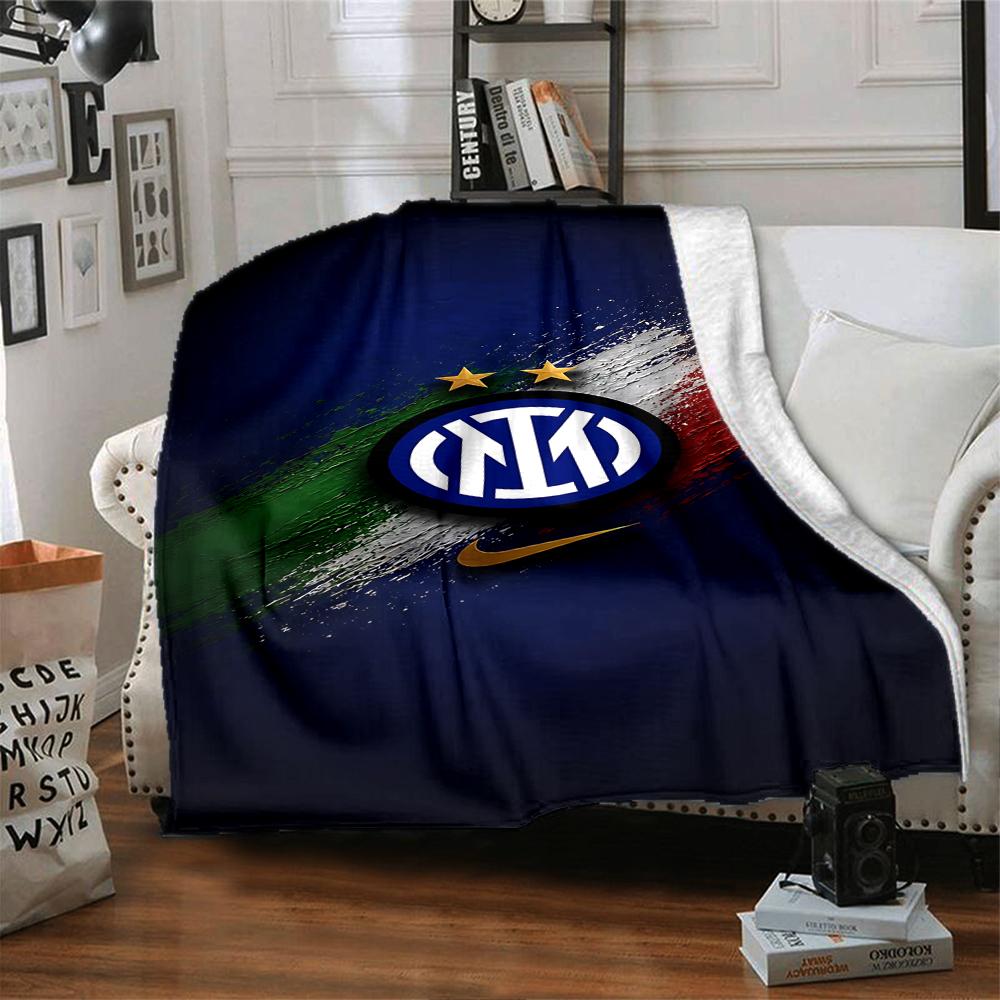 Snake Inter Milan Logo Blankets Flannel Printed Breathable Warm Throw Blanket for Home Office Bedspreads 0708a92