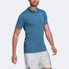 Adidas Однотонная теннисная рубашка-поло с принтом логотипа Gameset, мужские топы, синие HB9137