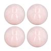 4 шт. хрустальных шаров из розового кварца диаметром 0,8 дюйма, прозрачный хрустальный шар для исцеления отрицательной энергии