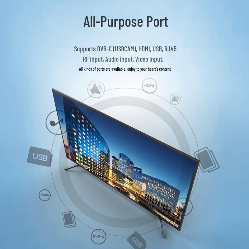 HISENSE 75H55E 75-дюймовый 4K Смарт LED телевизор Штепсель CN (адаптер в комплекте)