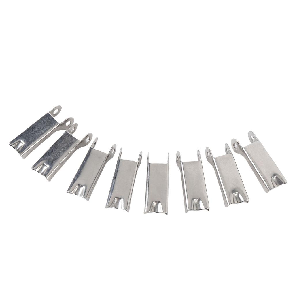 8 шт. Крюк с предохранительной защелкой из нержавеющей стали 316 Многоцелевой сменный фаркоп для буксировочного ресивера для груза