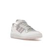 Adidas Forum Low White Почти розовые кроссовки унисекс Cloud-White Light-Purple GY5832