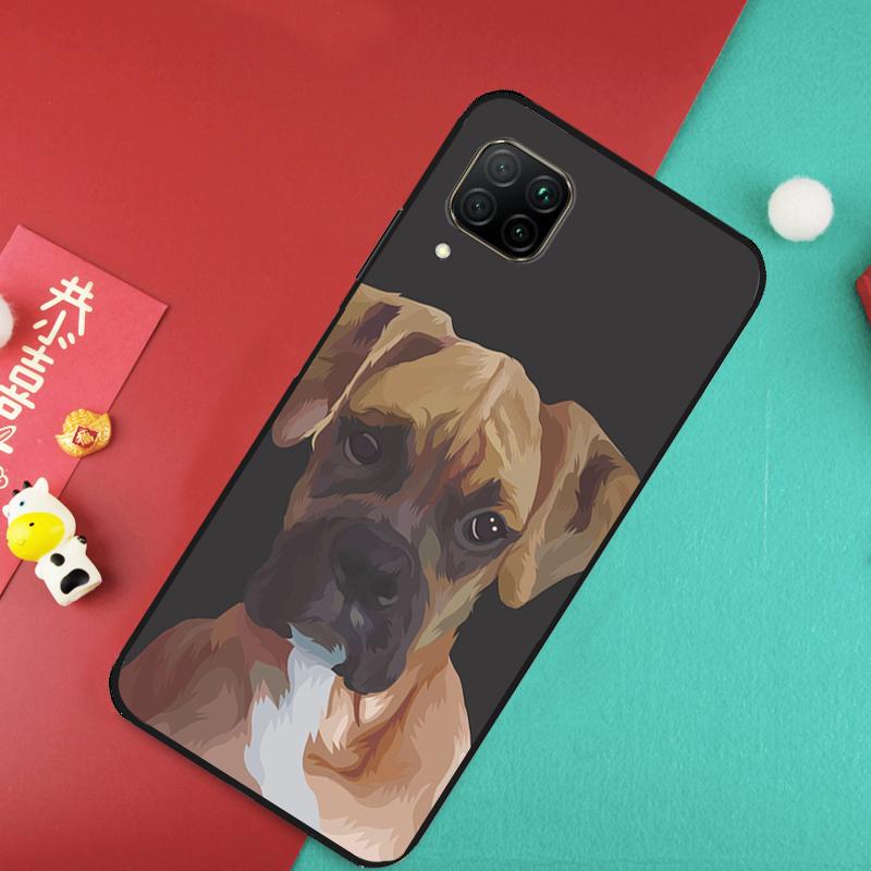 Милый щенок боксера Для Huawei Nova 9 10 SE 11 Pro 7i 8i 11i 12i Y73 Y72 Y61 Y91 Y90 Y70 Y60 P30 P40 Lite Чехол