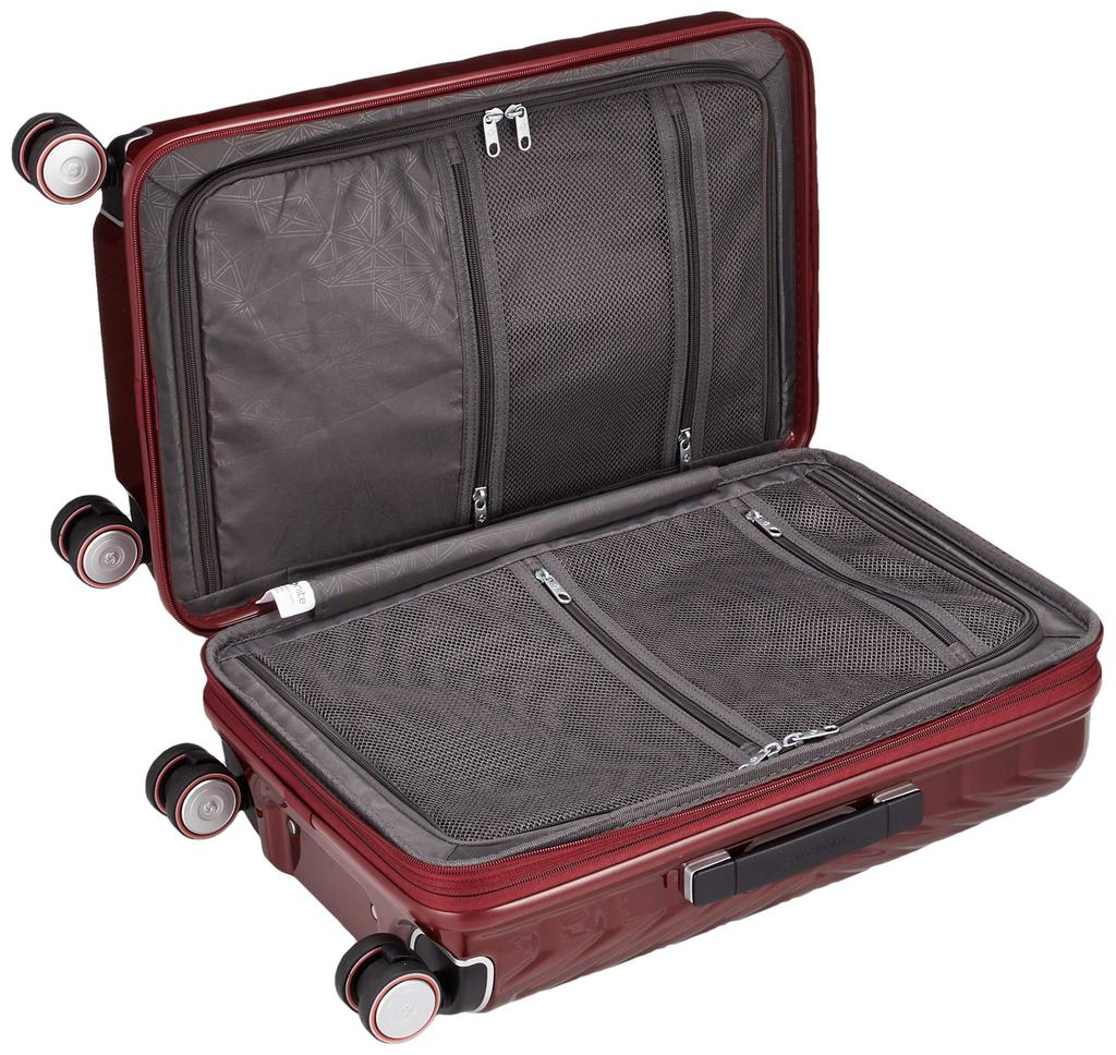 Чемодан Carry Case Nights S Size Astra Spinner Expandable 33L 55 см Гарантия Красный [Samsonite] 1~3 Ручная кладь 55/20 3.1 кг