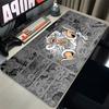 Коврик для мыши Игровые аксессуары Большая клавиатура Нескользящий резиновый коврик для компьютера Аниме One Piece Настольный коврик Игровой ПК Луффи Коврик для мыши
