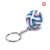 3D Sports Football Souvenirs Pu Leather Keyring Men Soccer Fans Keychain Pendant