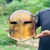 Barbuta Helmet   Medieval Knight Armor 18g Mild Steel Helmet  LARP Cosplay Halloween Costume Barbuta Visored Warrior Helmet