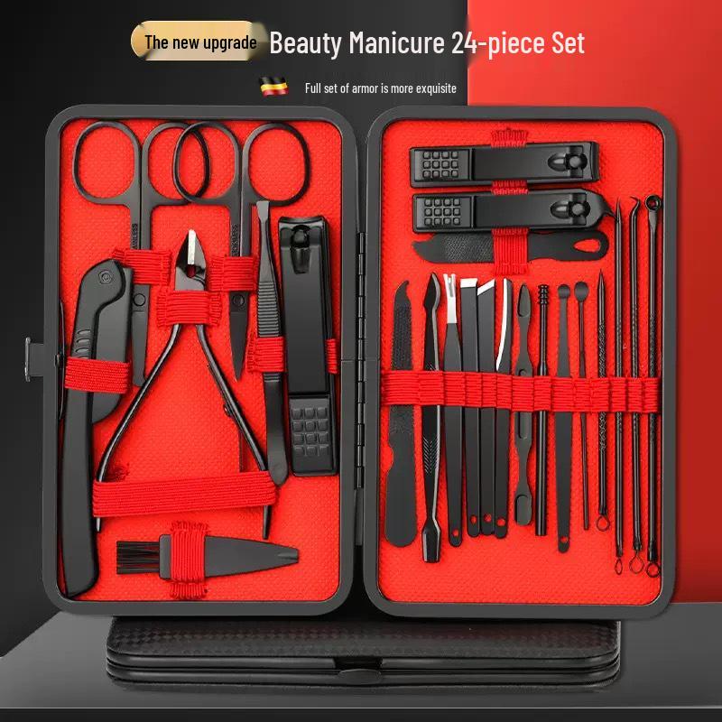 Набор кусачек для ногтей из нержавеющей стали для рук и ног — включает в себя средство для удаления омертвевшей кожи и плоскогубцы Hawkbill.