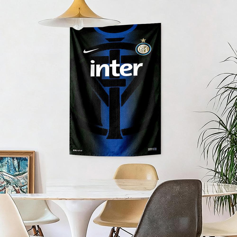 Inter Milan Wall Decor Tapestry Art For Pet Memorial Birthdaywedding Party Backdrop Family Gift