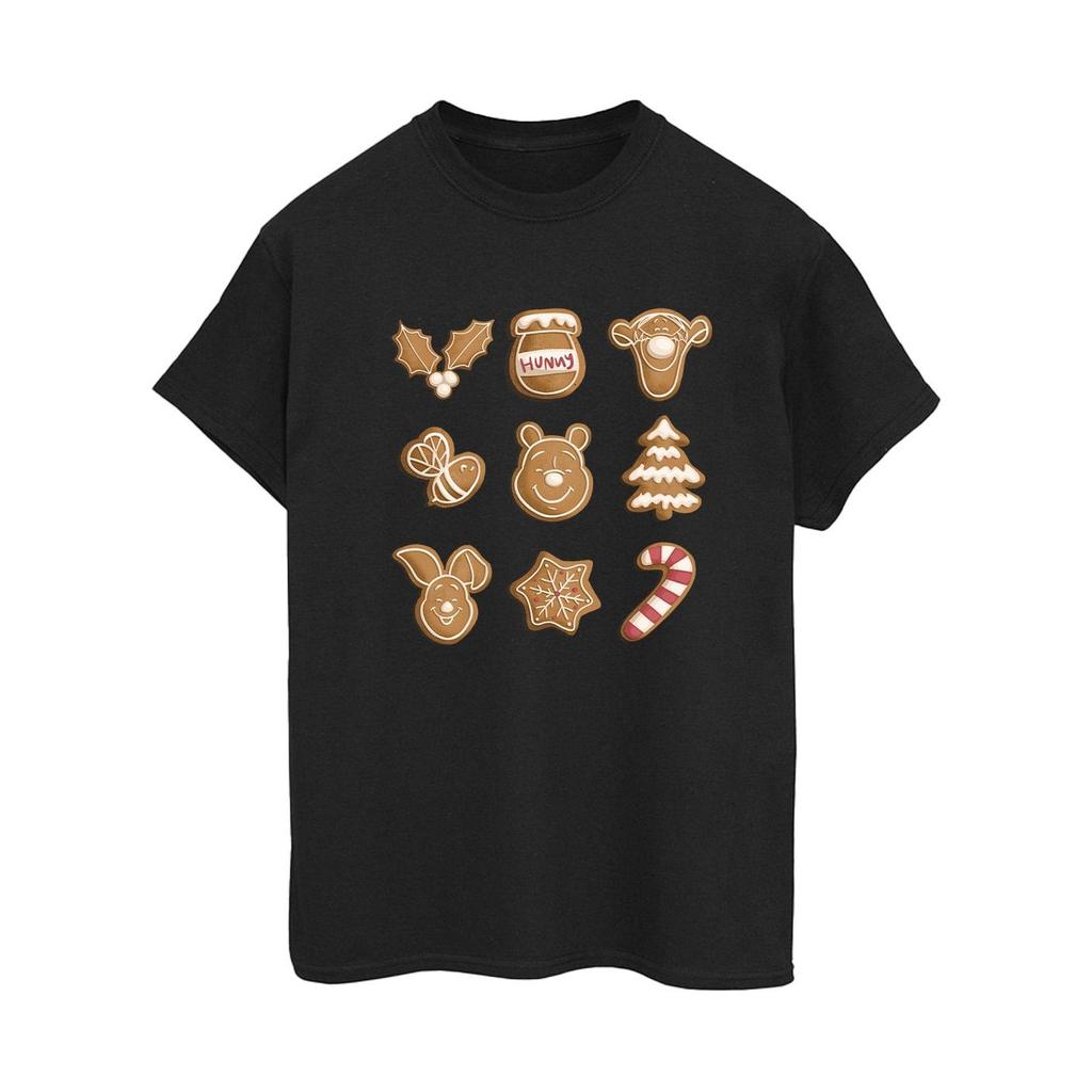 Winnie the Pooh Womens/Ladies Gingerbread Cotton Boyfriend T-Shirt