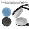 100Pcs/Bag Nonwoven Microphone Covers Disposable Microphone Protective Cap Headphone Cover