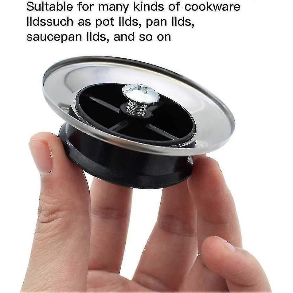 6 Pieces Heat Resistant Pot Lid Knob Replacement Handle Universal Handle For Pot Lids Pan Lids Cookware Pot Lid Handle Replacement Lid Knobs For Home