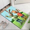 Pip and Posy Printed Carpetrugfor Office Chair Living Room Bedroom Kitchen Room Decor Gifts