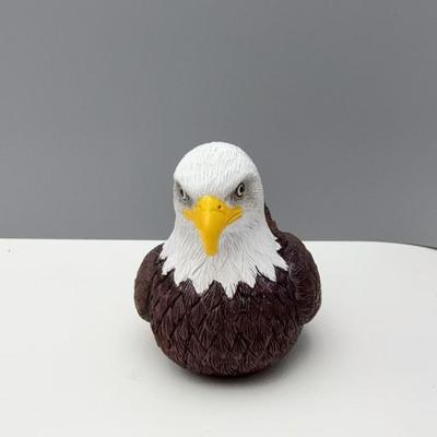 Микро-ландшафт Фигурка совы из смолы Креативная уникальная фигурка утки Дикая природа Модель орла Игрушка-украшение