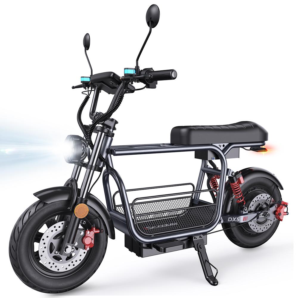 iScooter DX5 Electric Scooter 15 Inch Tires With 1500W 48V15.6Ah Battery Urban Commuting E-Scooter Convenient Riding For Adult