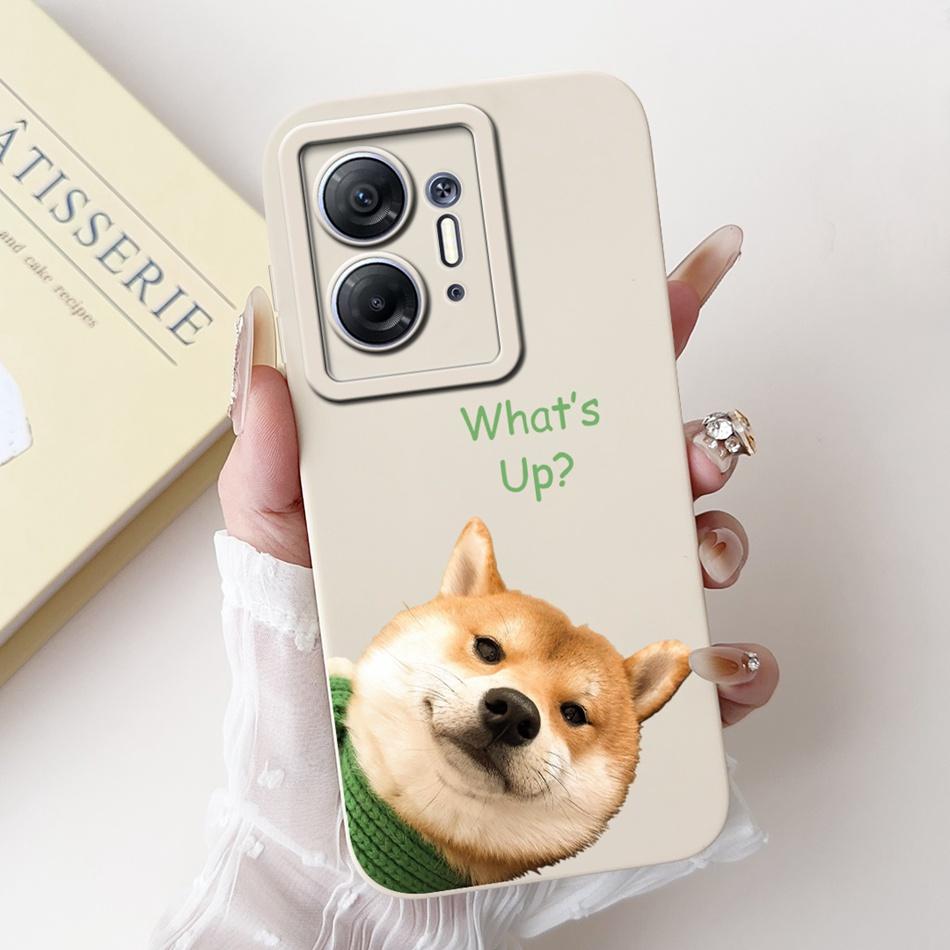 For Infinix Hot 30 5G Cute Panda Rabbit Cartoon Phone Case For Infinix Hot30 5G X6832 Soft Silicone Shockproof Cases