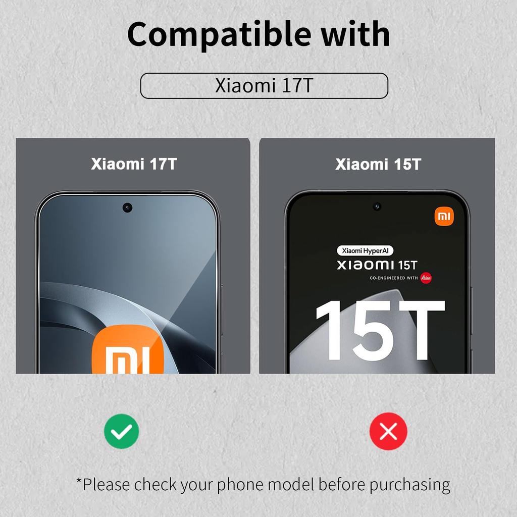 6 в 1 [Набор из 3+3] Закаленное стекло Защитная пленка для экрана для Xiaomi 17T Pro / 17T Мягкая пленка для объектива камеры 17TPro 5G