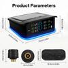 Система контроля давления в шинах с 6 датчиками USB/Солнечная TPMS Система мониторинга давления в шинах для автодома/Прицепа/Грузовика