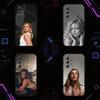 A-Чехол для телефона Addison Rae для Samsung S25,24,21,22,23,30,Ultra,20,Plus,Fe,Lite,Note Мягкий черный чехол