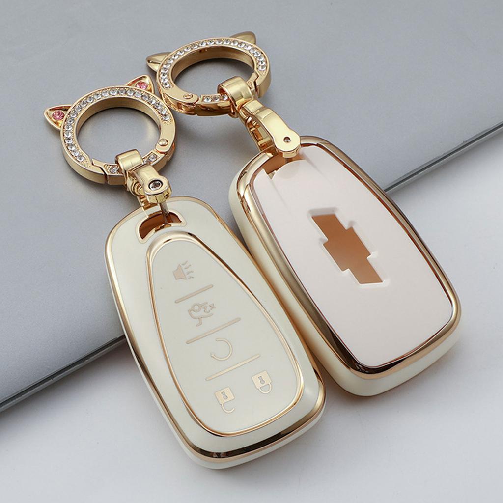 Новый чехол для ключей из ТПУ с 5 кнопками для Chevrolet 2017-Chevy Malibu Camaro Cruze Traverse Sonic Volt Bolt