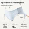 Mao Ren Women's High-Cut Breathable Antibacterial Cotton Briefs 3-Pack