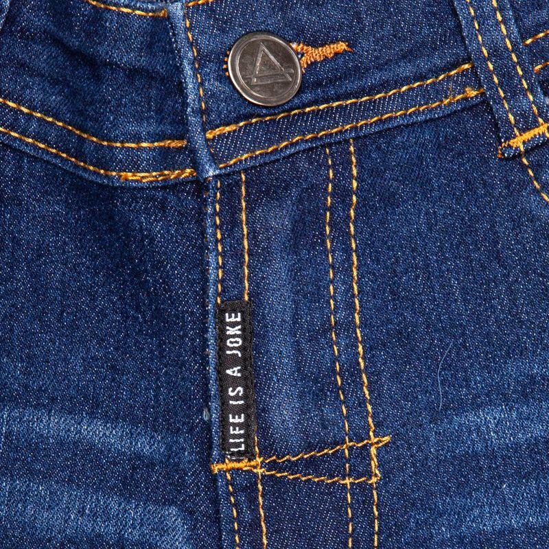 Темно-синие шорты-бермуды детские ELEVEN PARIS