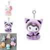 Lovely Kurumi Meledy Pachanga Dog Cat Stuffed Animal Keychain Japanese Style Cartoon Ornament
