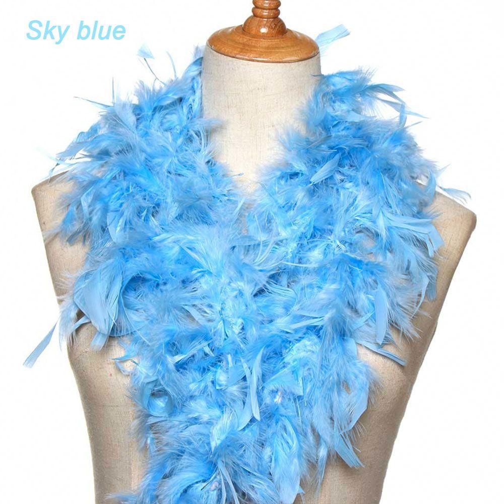 Dress Wedding Supplies Cosplay Fluffy Feathers Feather Boa Strip Apparel Fabric Grament Accessaries