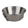 Stainless Steel Folding Bowl Lightweight Portable Bowl Durable Foldable Bowl  BBQ