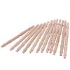 12Pcs/Lot 1:12 Dollhouse Miniature Wood Stair Railing Diy Model Accessories