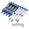 RC Shock Absorber Set Front and Rear Aluminum Alloy Shock Absorber Damper for TRAXXAS UDRNavy Blue
