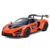 Масштаб 1/24 Mclaren Senna Супер Гоночный Автомобиль Сплав Литой Модель Автомобиля Коллекционные Предметы для Взрослых Звук и Свет Хобби Праздничные Подарки с Парнем