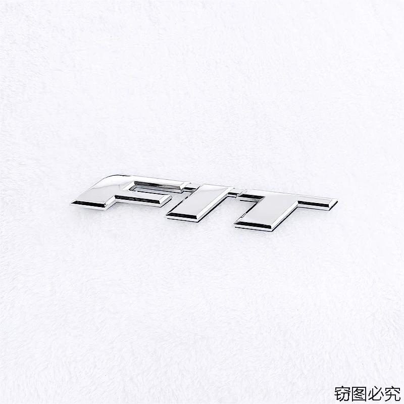 QLN2 Honda FIT ABS Car Rear Trunk 3D Emblem Tail Badge Sticker Logo Decals Auto Styling Decoration Badge