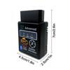 Bluetooth-совместимый автомобильный OBD2-сканер Elm327 V2.1, считыватель кодов OBDII, диагностический инструмент, диагностический сканер для Android IOS Windows