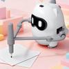 Робот-художник для детей Интерактивная обучающая игрушка для рисования со 100 карточками со словами 12 цветными маркерами 10 черных ручек